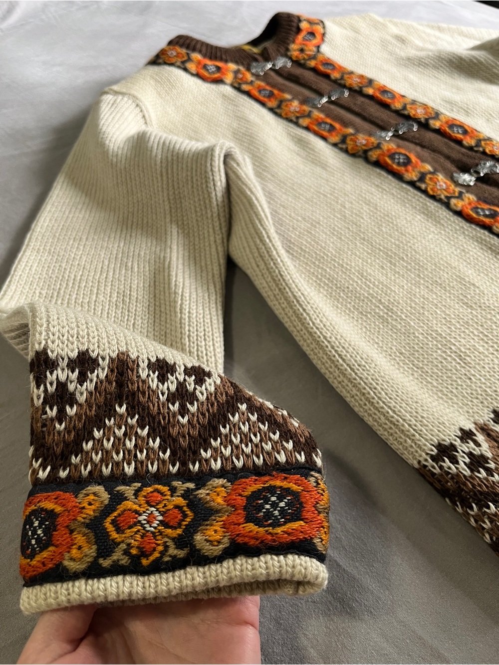 Nordstrikk Norwegian 100% Wool Cardigan – Made in Norway | Size S/M - Picture 9 of 16